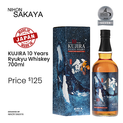 KUJIRA 10 Years Ryukyu Whisky 700ml